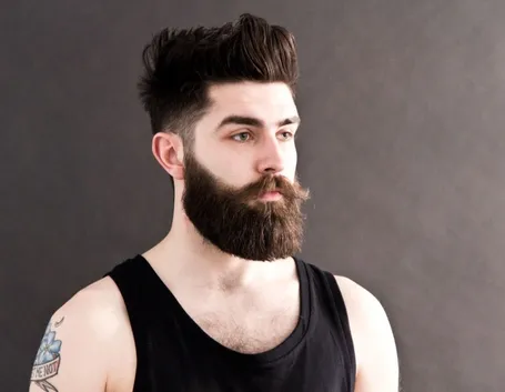barba medio lunga
