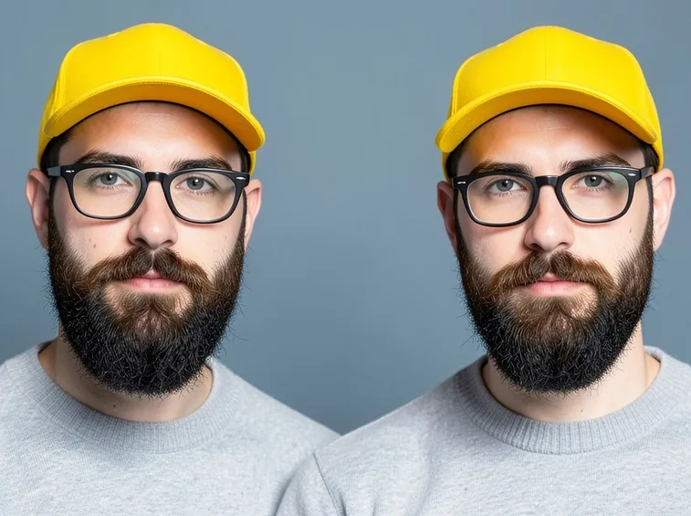La barba è sviluppata dagli androgeni