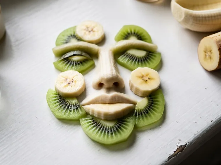 maschera alla frutta