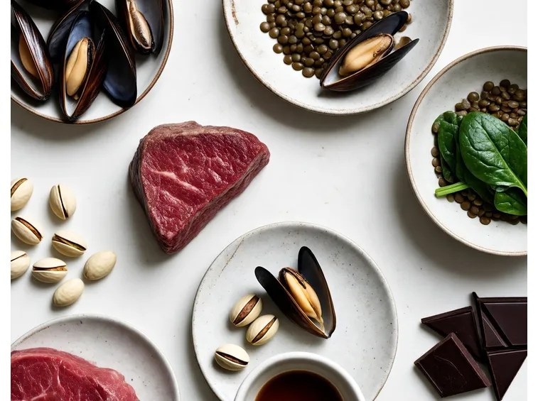 il ferro negli alimenti
