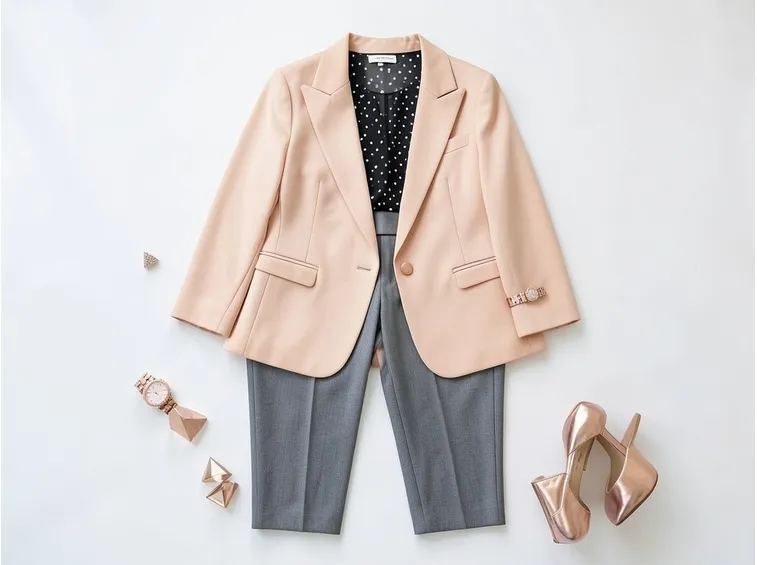Outfit per donna a rettangolo