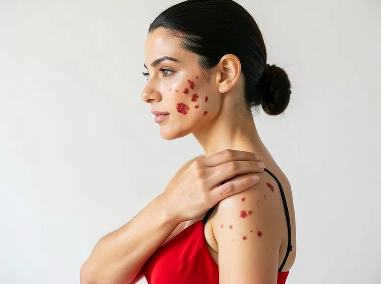 Esempio di prurito corpo